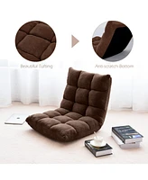 Gouun Adjustable 14-position Cushioned Floor Chair