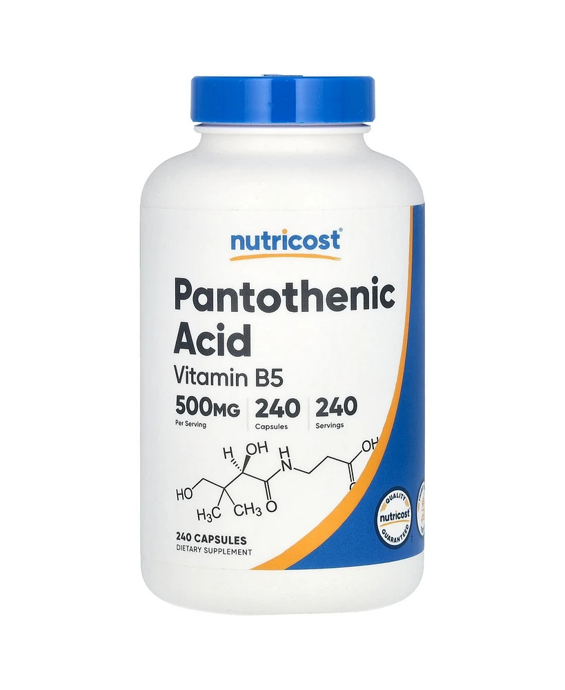 Nutricost Pantothenic Acid 500 mg