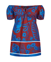 City Chic Plus Marcie Print Dress