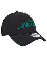 New Era Men's Black New York Jets Momentum 9FORTY Adjustable Hat