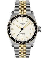 Tissot Men's Swiss Automatic PR516 Powermatic 80 Two-Tone Stainless Steel Bracelet Watch 38mm