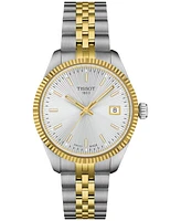 Tissot Women's Swiss Ballade Two-Tone Stainless Steel Bracelet Watch 34mm