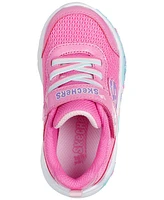 Skechers Toddler Girls' Play Scene - Fun Squad Fastening Strap Casual Sneakers from Finish Line