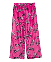 Barbie Big Girls logo Plush Lounge Pant