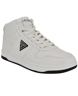 Guess Men's Trisca High Top Lace Up Sneakers