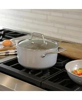 Techef - CeraTerra - 2.8 Quart Soup Pot with Cover