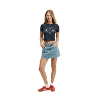 Cotton On Women's Crop Fit Graphic Tee