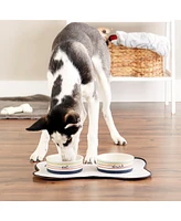 Bone Dry Eat/Drink Pet Bowl Set/2