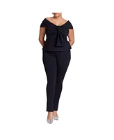 Eloquii Plus Size Legging With Zipper Slit Hem