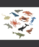 Wild Republic Polybag Aquatic Figurines, 11 Pieces