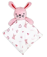 Rock-a-Bye Baby Boutique Girls Rose Bunnies Layette Gift, 8-Piece Set