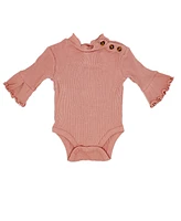 Baby Mode Girls Houndstooth Ponte Bell Pant, Bodysuit and Headband, 3-Piece Set