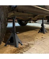Gouun 6 Ton 13000 lbs Capacity Metal Car Lifting Stands with 14-23 Inch Adjustable Height