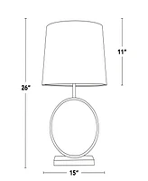 Lumisource Moon 26" Contemporary Table Lamp