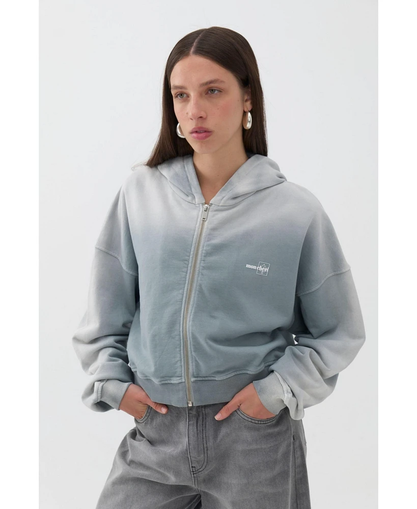 Nocturne Women's Gradient Hooded Sweatshirt