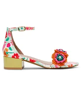 Betsey Johnson Little and Big Girls Brady Crochet Flower Sandal