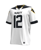 Under Armour Men's White Navy Midshipmen 2024 Rivalry Replica Jersey