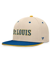 Fanatics Men's Cream/Blue St. Louis Blues 2025 Nhl Winter Classic Snapback Hat