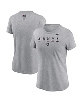 Nike Women's Gray Army Black Knights 2024 Rivalry Collection T-Shirt