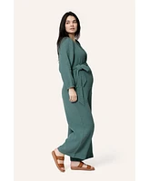 Nom Maternity Alma Nursing Jumpsuit