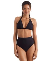 Mimi Flamingo Womens Willow Bikinn Top High Waist Bottoms