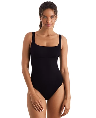 Mimi Flamingo Women's Harper Square-Neck One-Piece Swimsuit