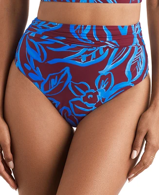 Mimi Flamingo Women's Morgan High-Waist Bikini Bottoms