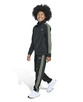 adidas Big Boys Long Sleeve Essential Tricot, 2-Piece Set