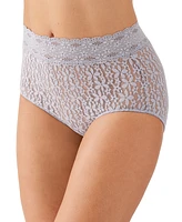 Wacoal Women's Flower-Lace Brief Lingerie 870405