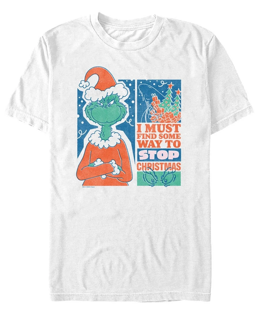 Fifth Sun Men's Must Stop Christmas Short Sleeve T-Shirt