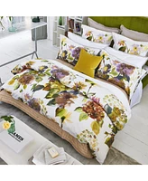 Designers Guild Palace Flower Birch Queen Duvet Cover