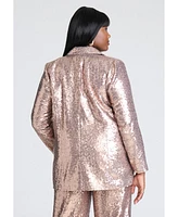 Eloquii Plus Sequin Blazer