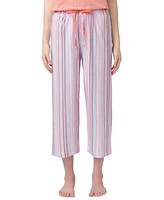 Hue Women's Sunrise Stripe Capri Pajama Pants