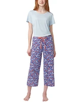 Hue Women's The Ditsy Dance Capri Pajama Pants