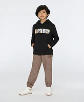 Scotch & Soda Big Boys Graphic Fleece Hoodie