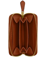 Coach Essential Small Zip Around Signature Jacquard Card Case