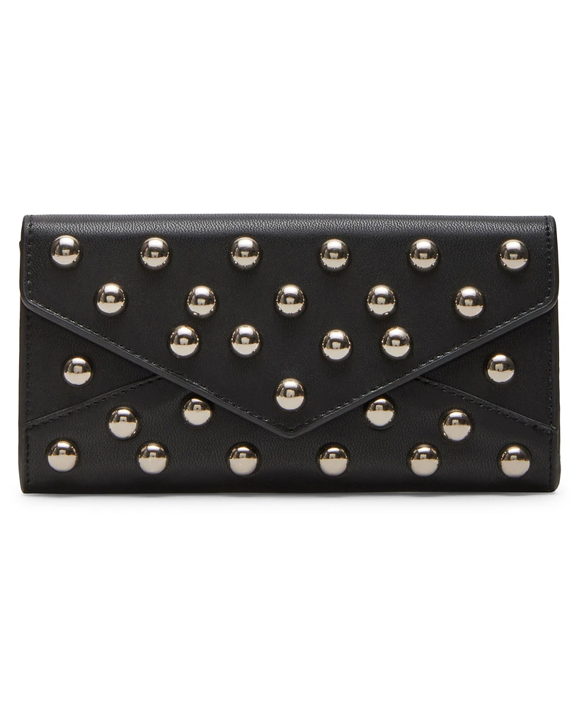 Steve Madden Natural Norma-s Studded Wallet