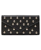 Steve Madden Natural Norma-s Studded Wallet