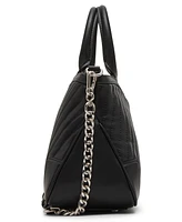 Steve Madden Veera Diagonal Quilted Satchel Bag