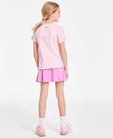 Champion Big Girls Tie-Front Logo T-Shirt