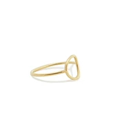 The Lovery Gold Circle Ring 14k Gold