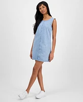 Calvin Klein Jeans Women's Sleeveless Denim Shift Dress