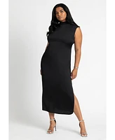 Eloquii Plus High Neck Column Dress