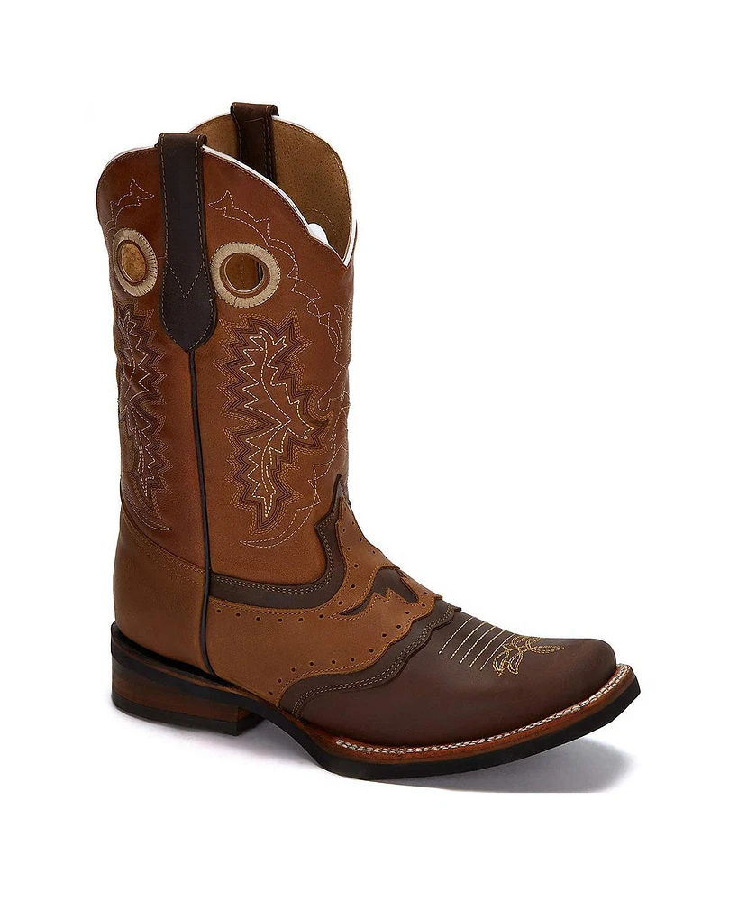 Forastero Men's Men Western Cowboy Leather Boots