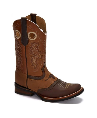 Forastero Men's Men Western Cowboy Leather Boots