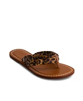 Bernardo Footwear Miami Haircalf Thong Sandal