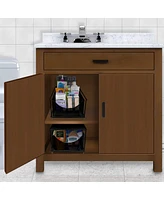 Sorbus Metal Mesh Cabinet Organizer with Pull-Out Drawersa€”Ideal for Countertop, Cabinet, Pantry, Under the Sink