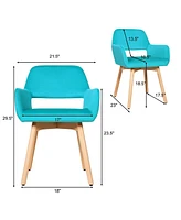 Gouun Set of 2 Modern Accent Armchairs