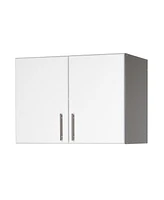 Slickblue Wall Cabinet with 2 Doors and Adjustable Shelf Space-Saving Storage Solution