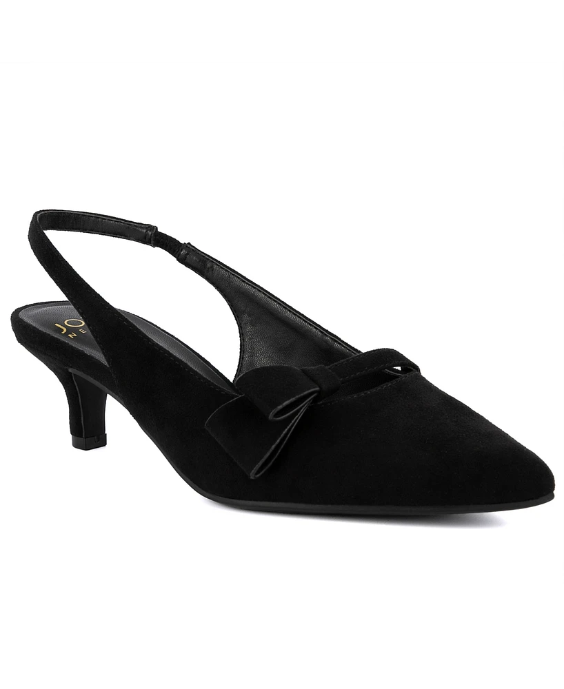 Jones New York Women's Charbeau Kitten Heel Slingback Pumps